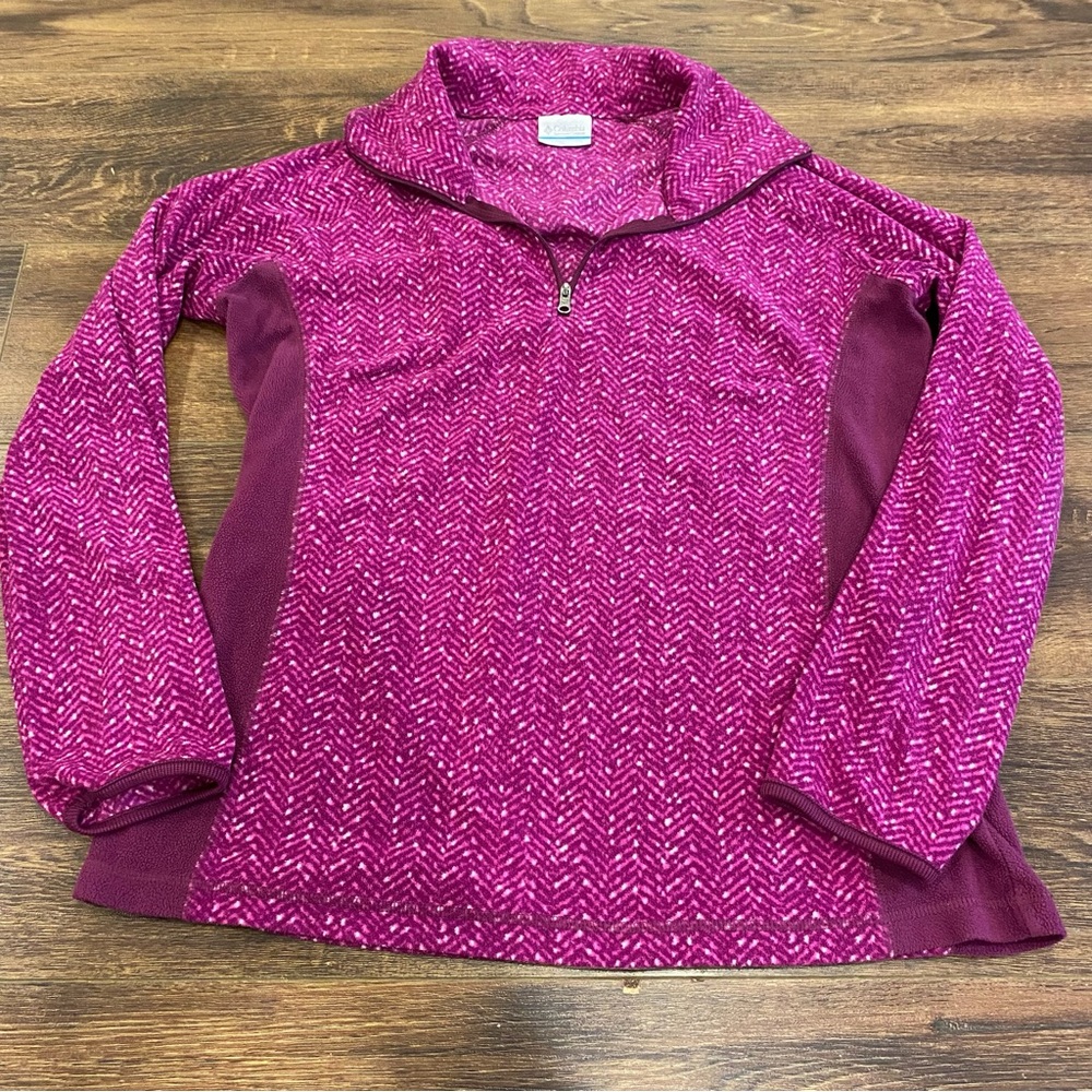 Columbia fleece pullover
